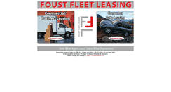 Desktop Screenshot of foustfleetleasing.com